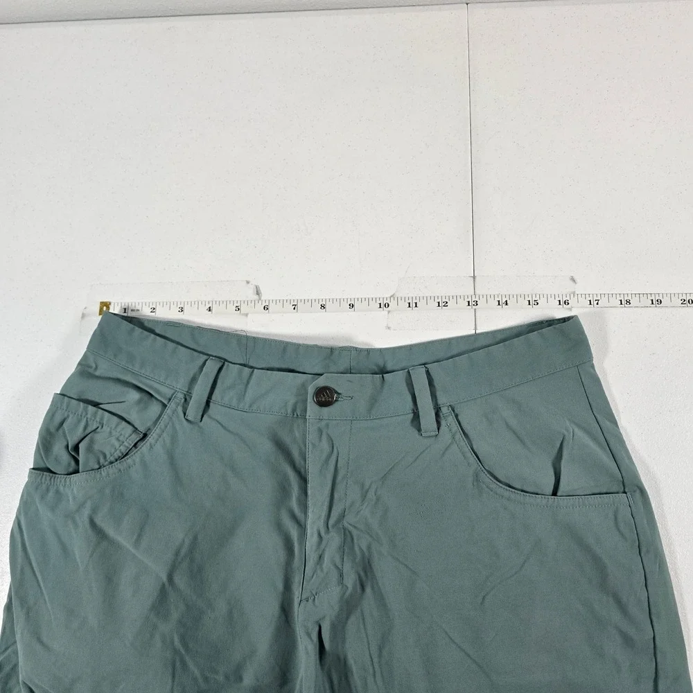 Adidas Adicross‎ Mens Golf Shorts Sage Green Teal Size 32 Performance Activewear